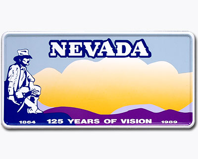 US skylt - Nevada 1
